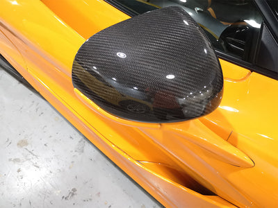 600LT OEM Style Real carbon fiber Rearview Mirror Cover for McLaren 570S 600LT