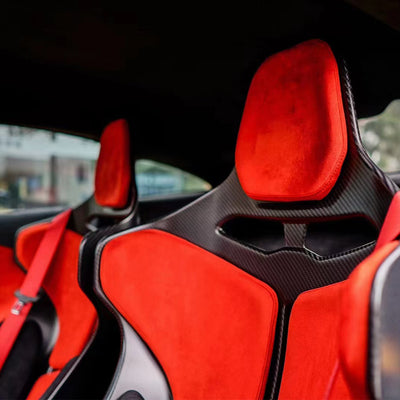 McLaren Senna style seat real carbon fiber Racing seats for Luxury Cars