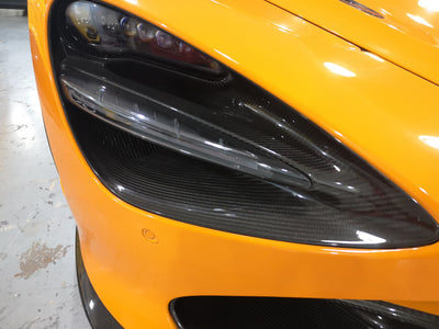720S OEM Style Real carbon fiber Headlight Frame for McLaren